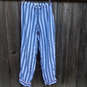 SHOP CLOSING! Madewell Striped Drawstring Pants